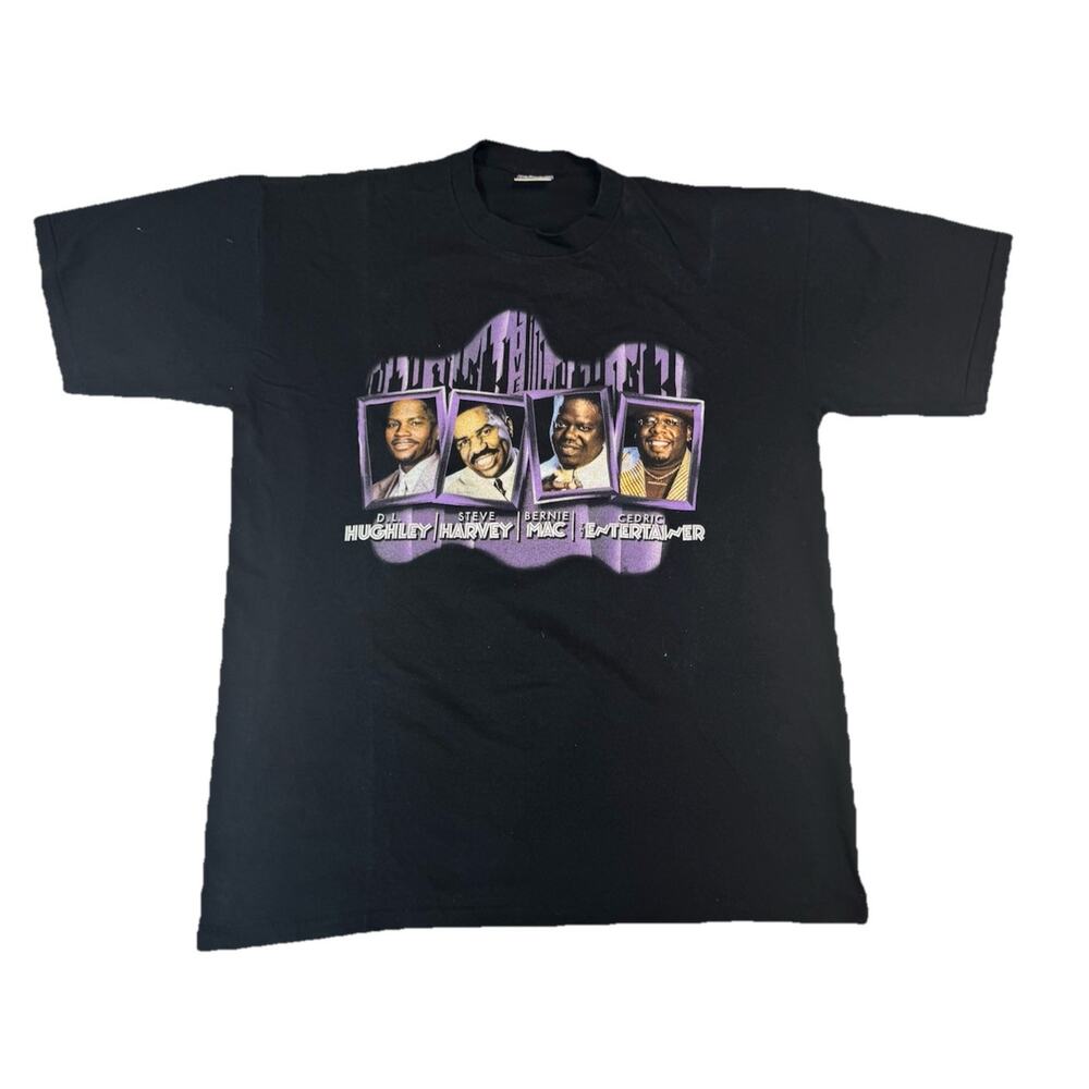 Vintage 1999 Kings of Comedy Tour T-Shirt Men's size XL Bernie Mac Harvey Cedric